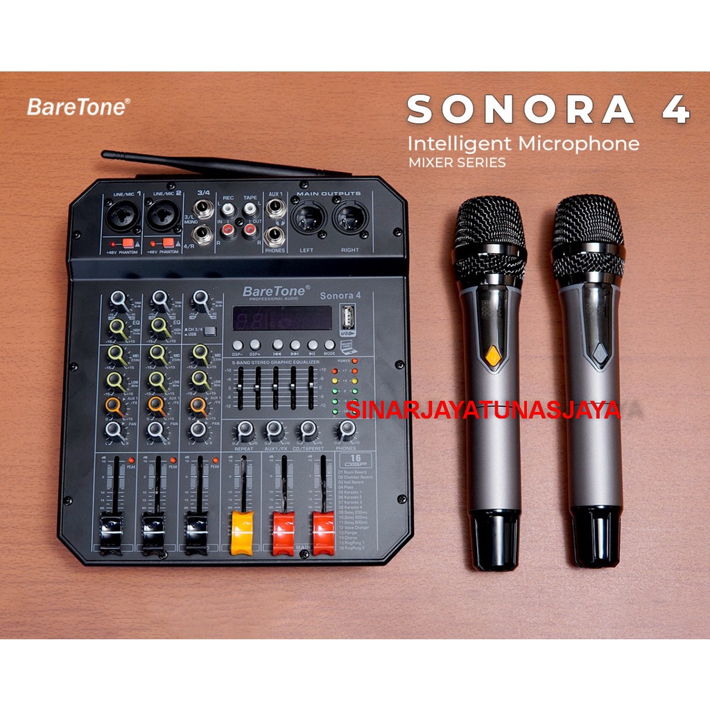 Mixer Audio Baretone Sonora 4 / SORONA4 ORIGINAL GARANSI RESMI