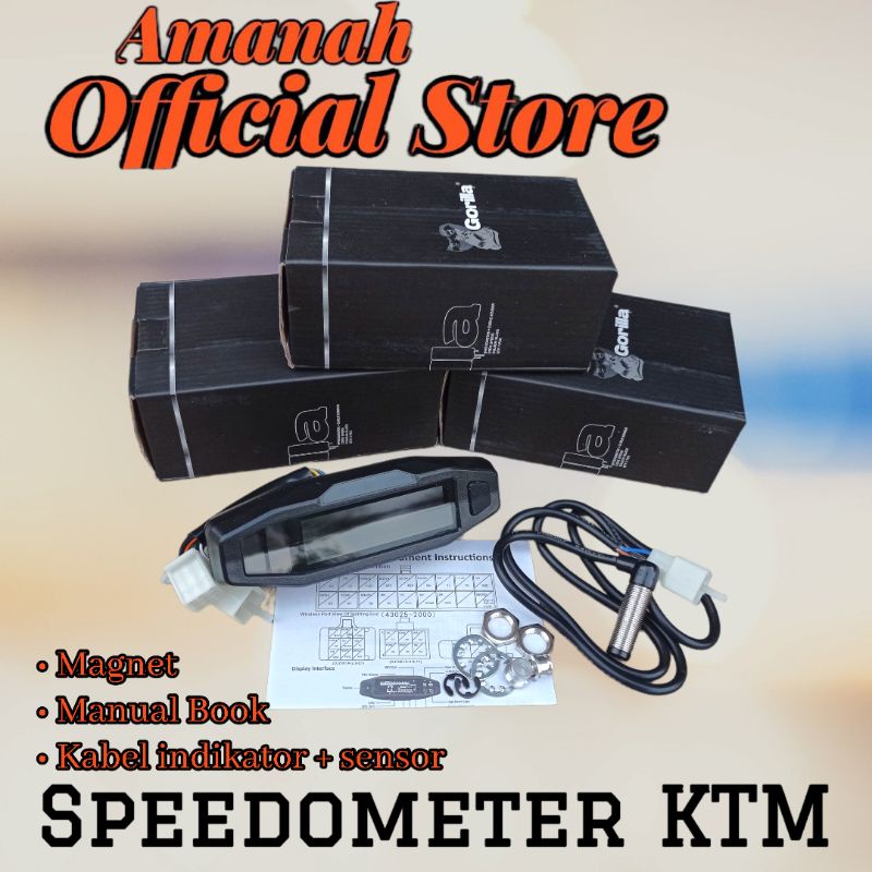 Jual speedometer KTM speedo KTM cocok CB 100 racing GL Megapro Tiger