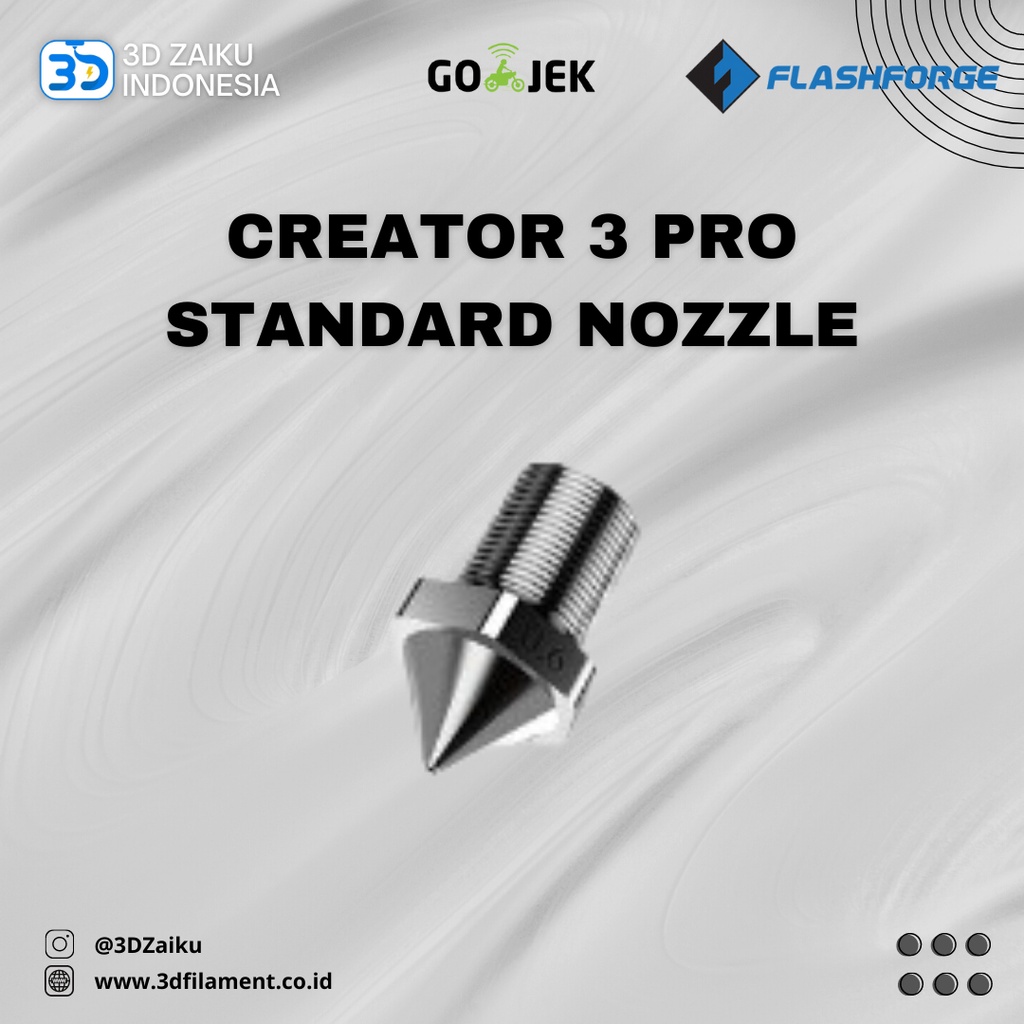 3D Printer Flashforge Creator 3 Pro Nozzle Standard