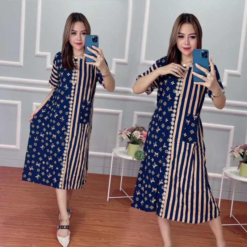 Daster Renda Arab Premium Dress Rayon Tebal Ld 110cm / Daster Terbaru Kekinian Remaja Termurah