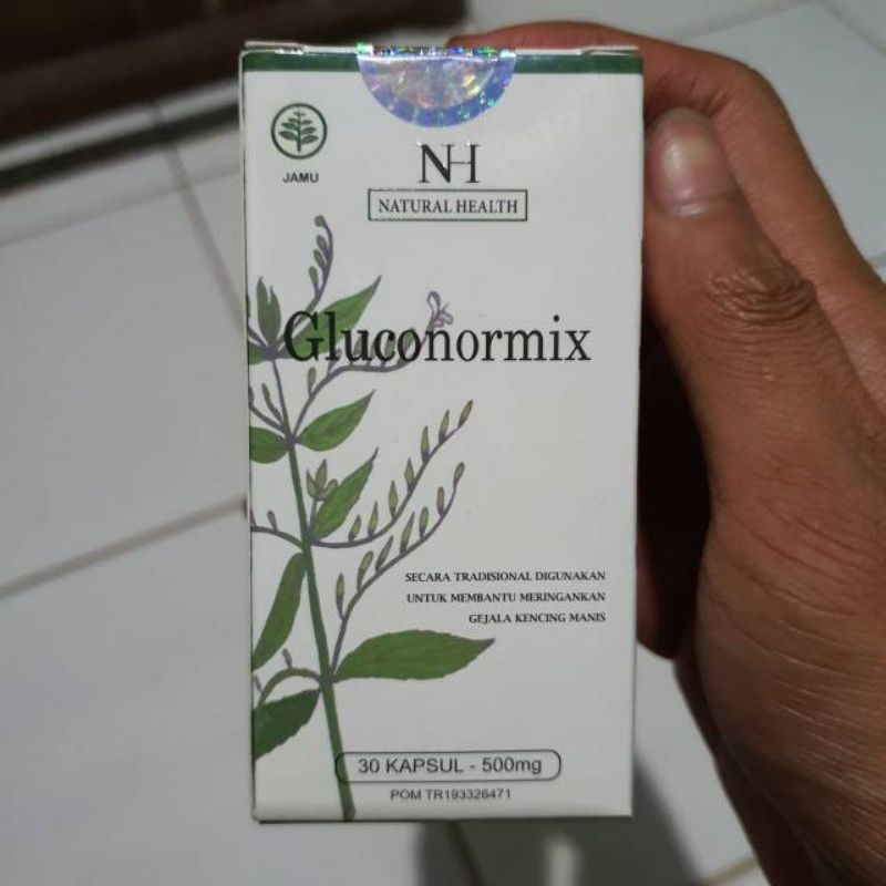 GLUCONORMIX ASLI ORIGINAL Obat Gluconormix - Obat Diabetes - Obat Kencing Manis Dijamin Khasiatnya