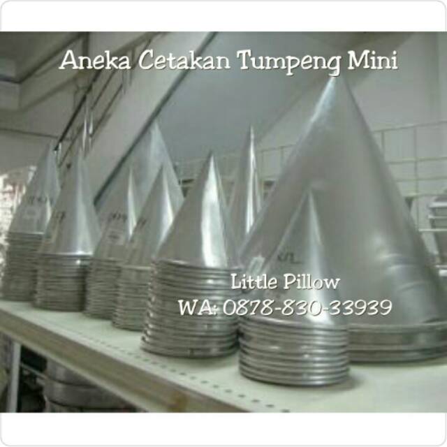 (Isi 5pcs) Aneka Cetakan Tumpeng Mini Set D6,D8,D10,D12,D14