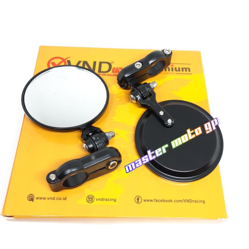 Spion jepit stang spion caferacer motocross Spion bulat Vnd jepit stang NMAX XRIDE PCX VIXION R15 R25 XABRE TIGER KLX CRF ADV spion stang fatbar