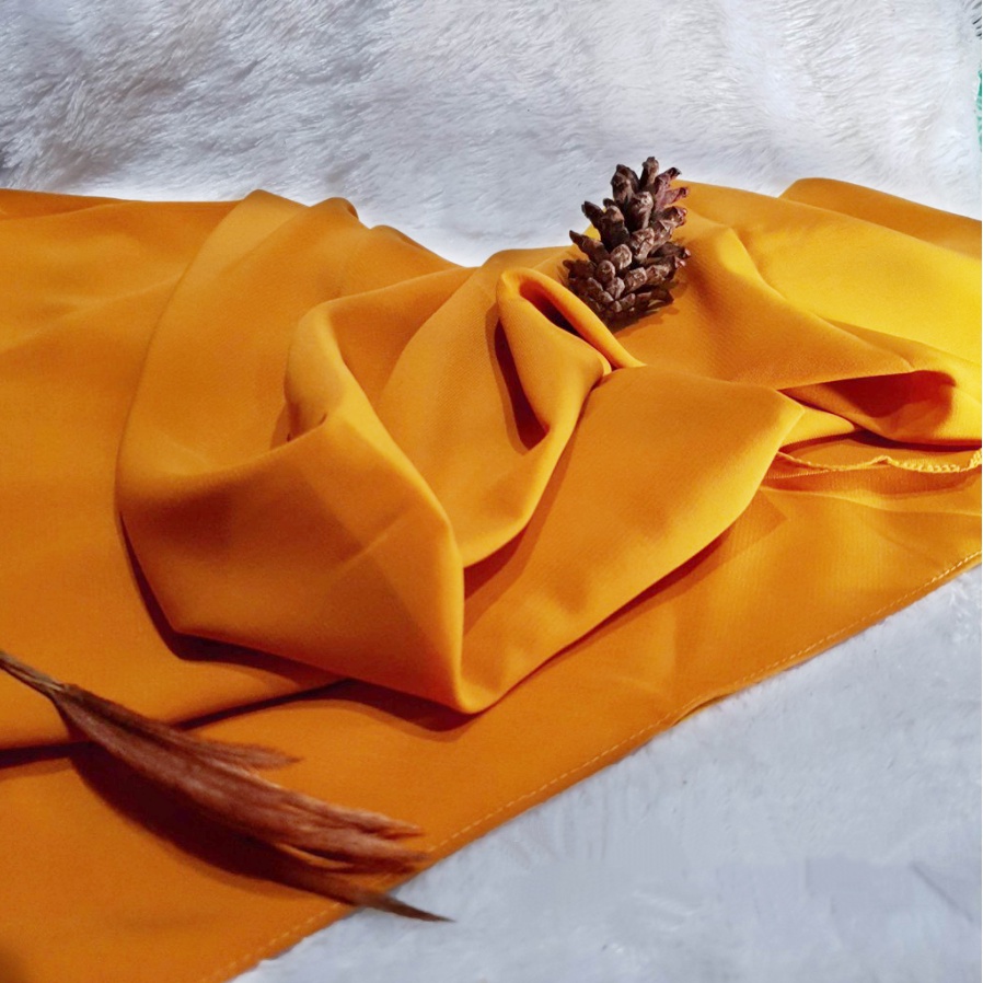 khimar ped nabila , list renda tengah , bahan wolfis , ped antem TERMURAH-kunyit