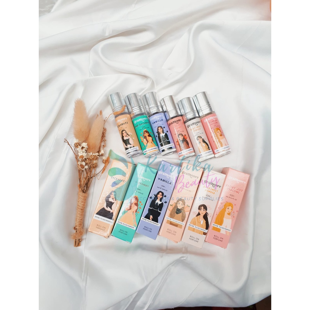 [DIST RESMI] GEAMOORE INSPIRED PARFUME ROLL ON 6 ML PERFUME GEAMORE PARFUM MURAH TAHAN LAMA PARPUM TRAVEL INSPAIRED GEAMOR ROLON BAKARAT  VANILA-1