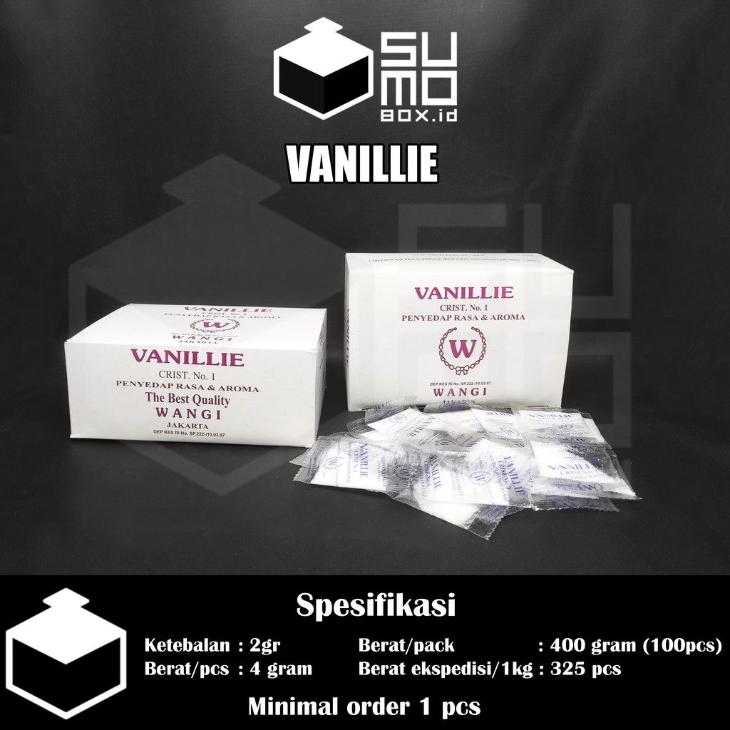 

Vanilli bubuk sachet eceran vanili WANGI 2gram