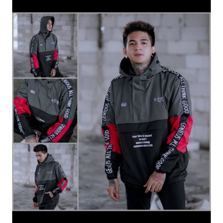 jaket genius parasut