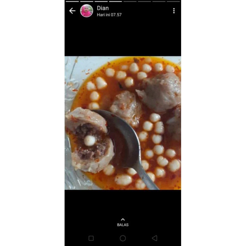 

bakso isi daging sang prabu/bakso cincang/bakso Frozen