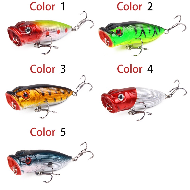 Umpan Pancing Hard Bait Bentuk Ikan Imitasi Dengan Mata 3D Dan Box Penyimpanan