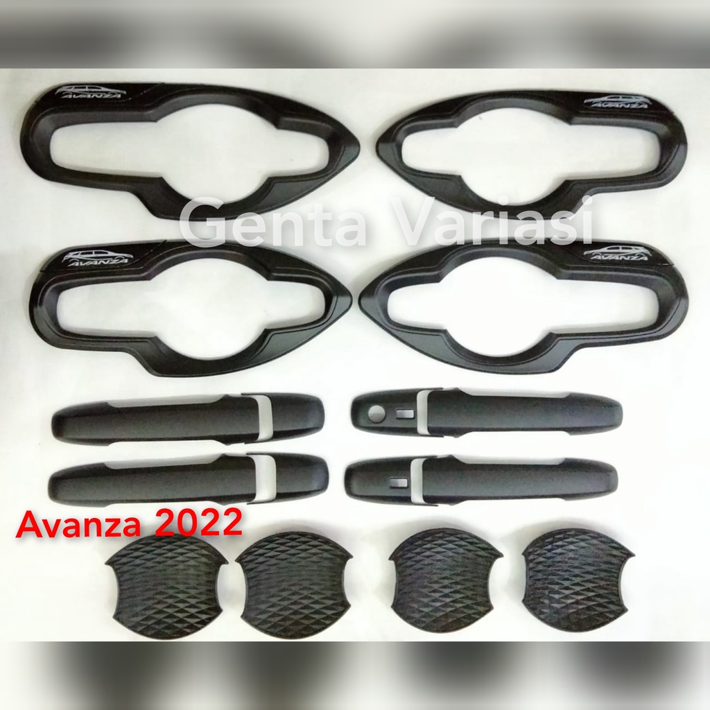 Cover Handle Outer Pintu Avanza 2022 Hitam Doff