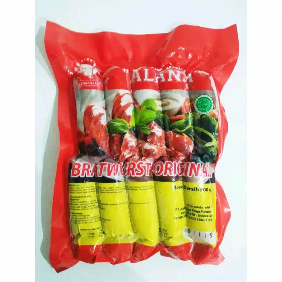 

Sosis Alana Bratwurst Original