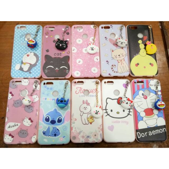 XIAOMI MI A1 SOFTCASE MOTIF KARAKTER LUCU