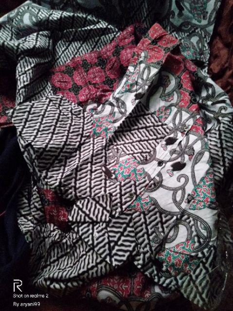 Batik Couple Keluarga Sania Ruffle Ori Ndoro Jowi Dnt Kate Garansi Termurah