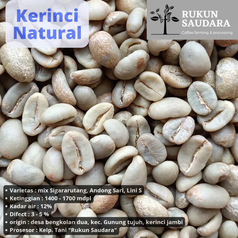 

greenbean arabika kerinci NATURAL
