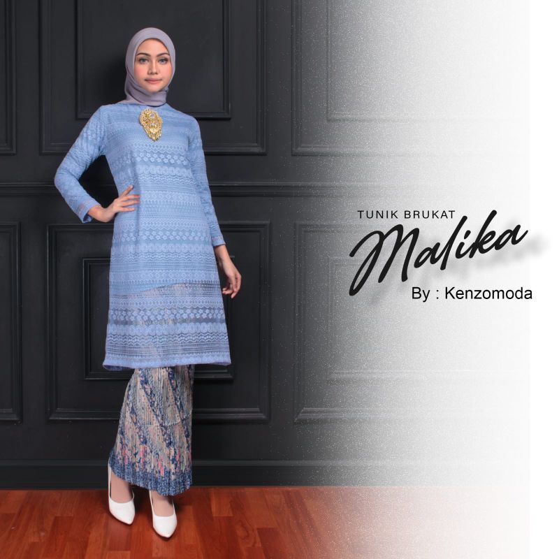 Realpit setelan kebaya kurung melayu//tuniik kurung brukat//tunik brukat terbaru//kebaya wisuda//kebaya pesta modern