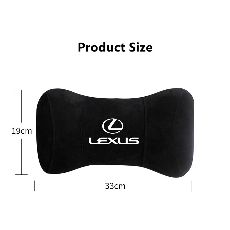 G-club Bantal Leher Memory Foam Lembut Nyaman Untuk lexus RX450H RX300 RX350 LEXUSRX