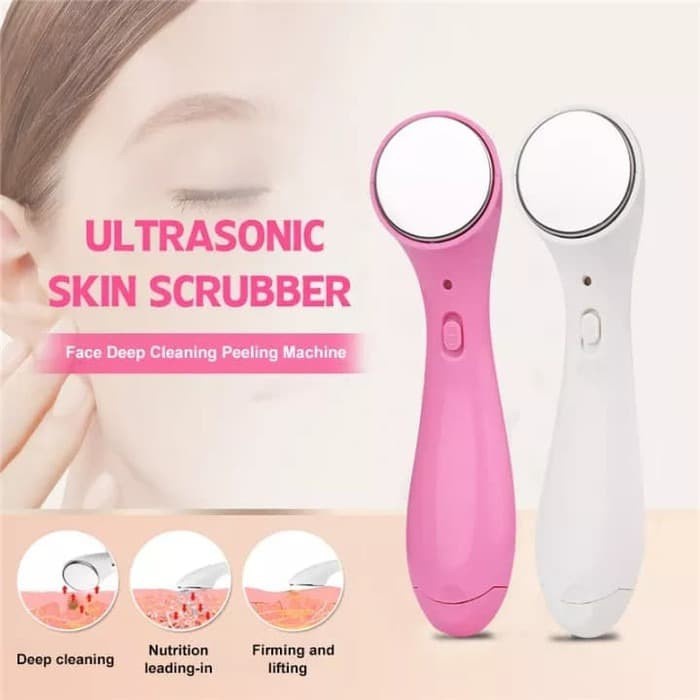 Ion Face Massager Setrika Wajah Pemijat Muka Alat Pengencang Kulit