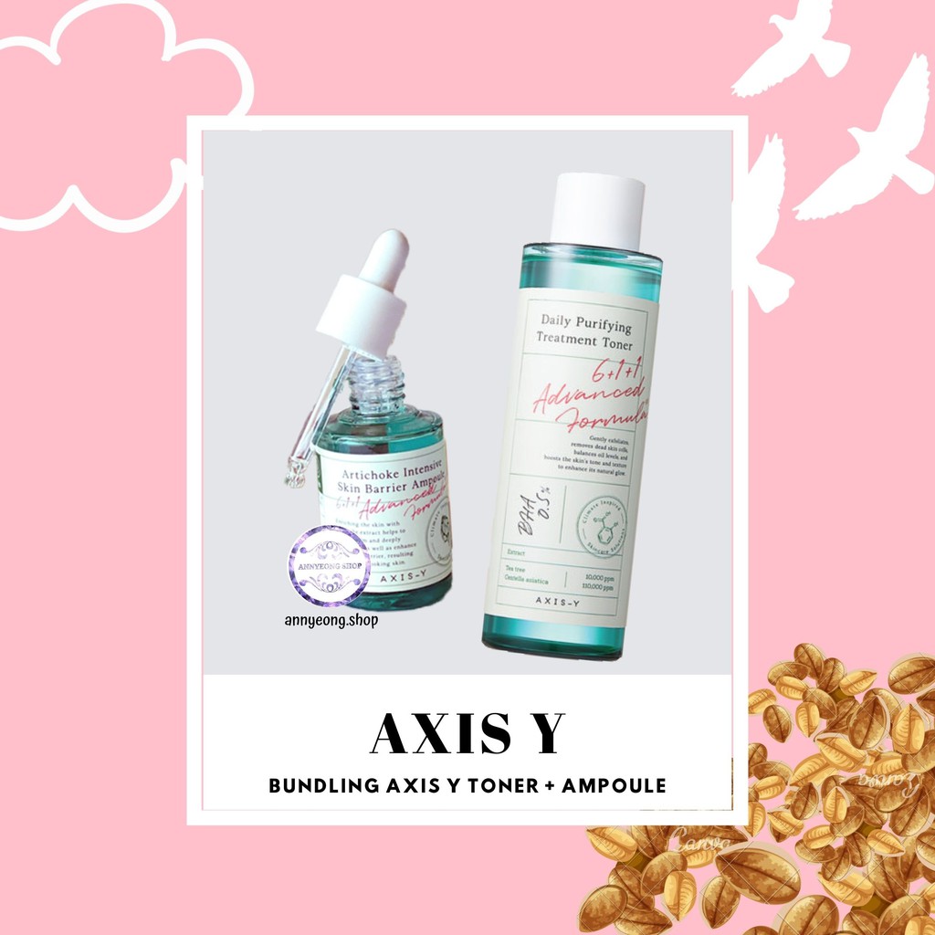 AXIS Y TONER & AMPOULE BUNDLING