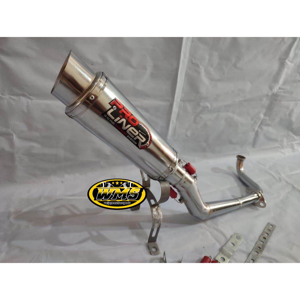 Knalpot racing Pro liner Vario all series/Vario 110 karbu/techno/vario 110 fi/vario 125 old/led/vari