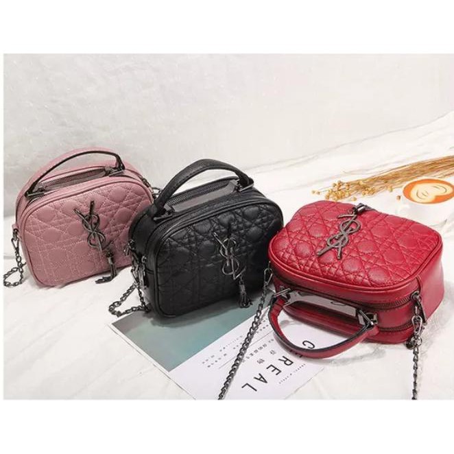 Pgbags-Tas Wanita Selempang YYSLL Loly Cross Body Fashion Import Premium#107345