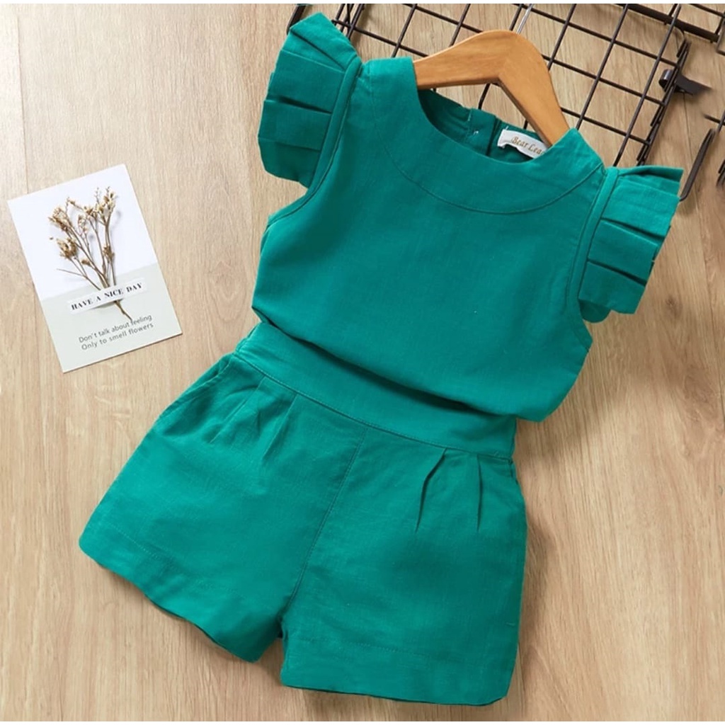 Overall Set rempel 1 - 5 Tahun Baju monoea Anak BerKualitas Baju setelan anak perempuan