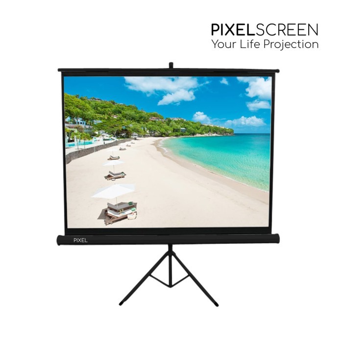 PixelScreen XT-70 Tripod Screen Projector 70 Inch XT70