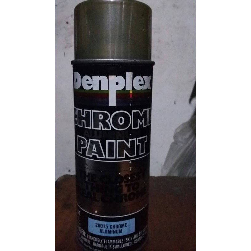 Denplex chrome aluminium paint / CAT WARNA ALUMINIUM MERK DENPLEX