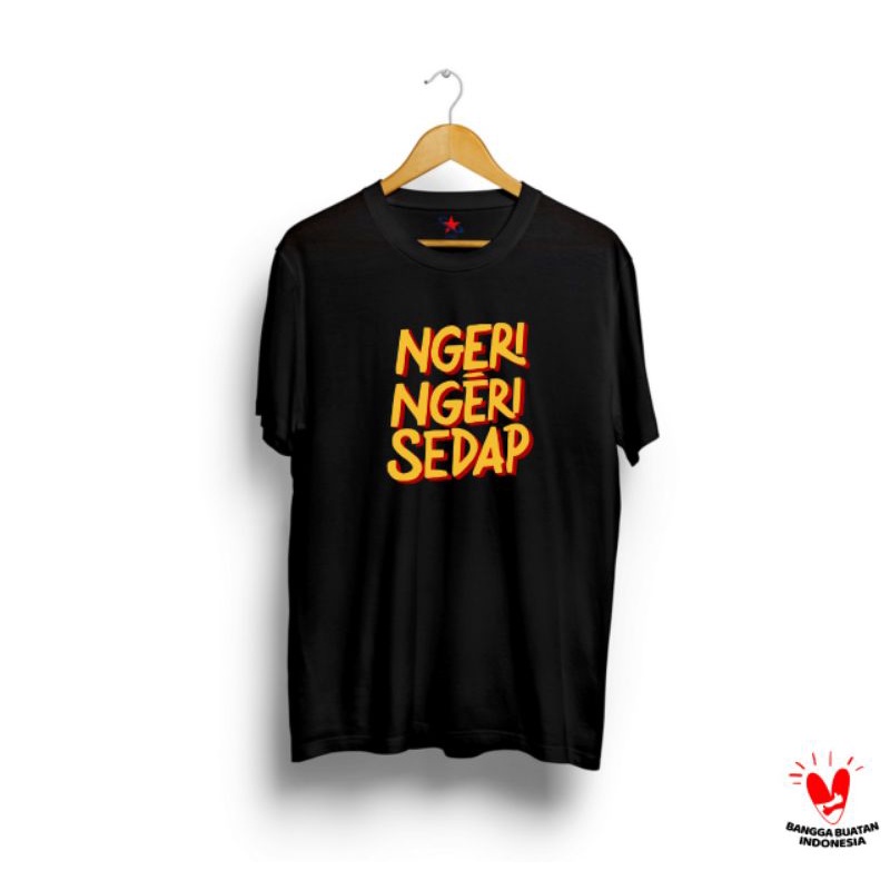 Baju Kaos Ngeri Ngeri Sedap Terlaris Kaos Distro/Ligar24 Tshirt