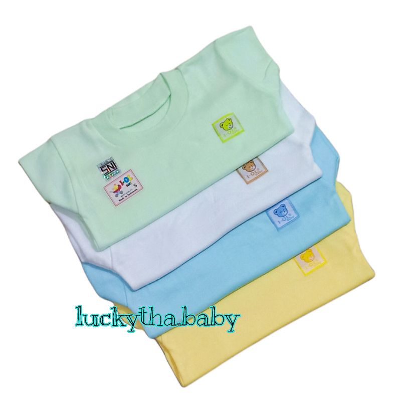 3pcs_oblong kaos baby polos IOL S.M.L.XL/ OBLONG BAYI POLOS IOL