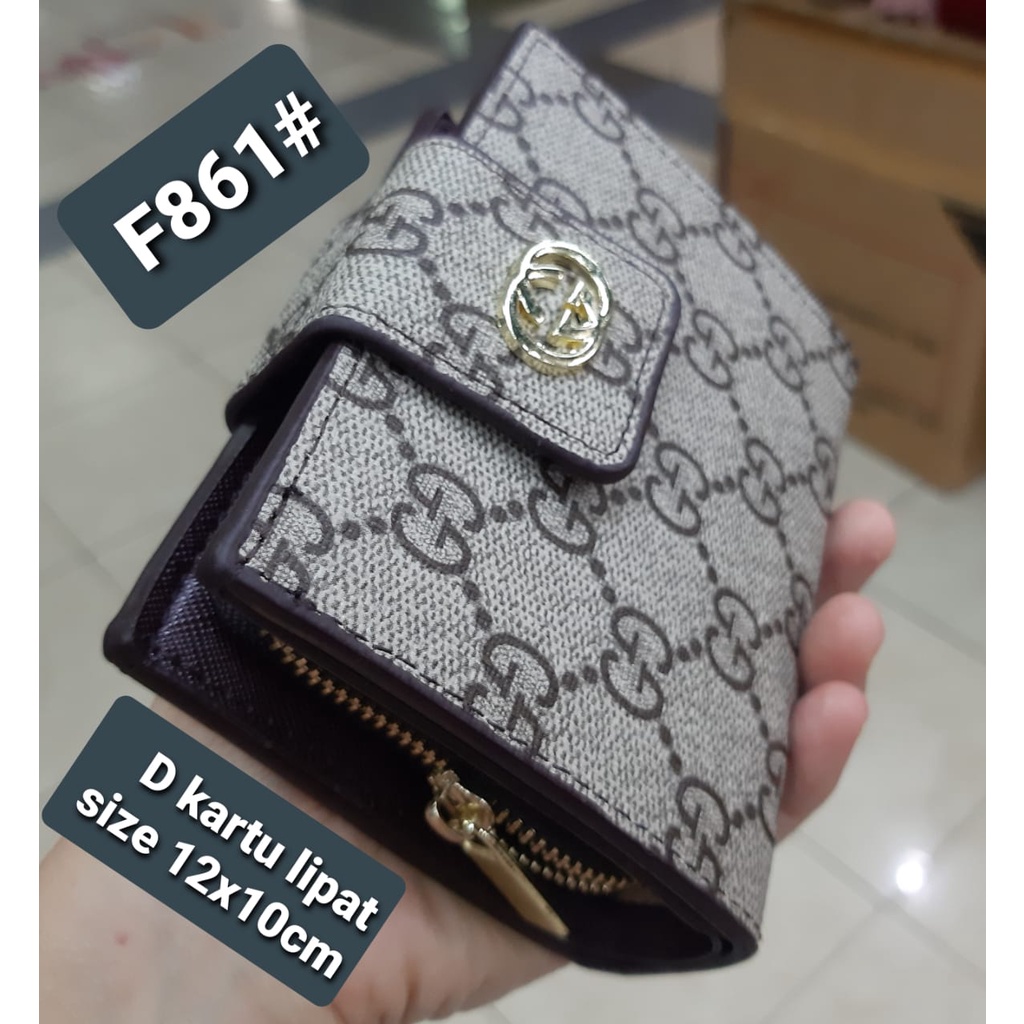 Dompet Pendek Kartu Sleting Dalam F85