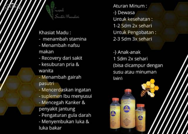 Madu Akasia Impor India original 500gr