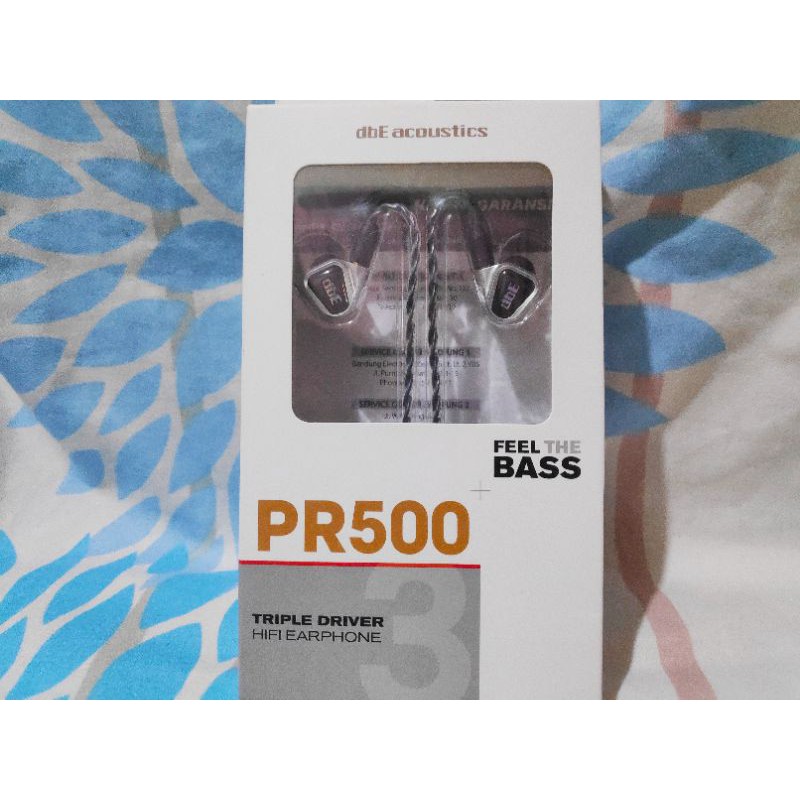 preloved dbE PR500 Triple Dynamic Driver Hifi Earphone