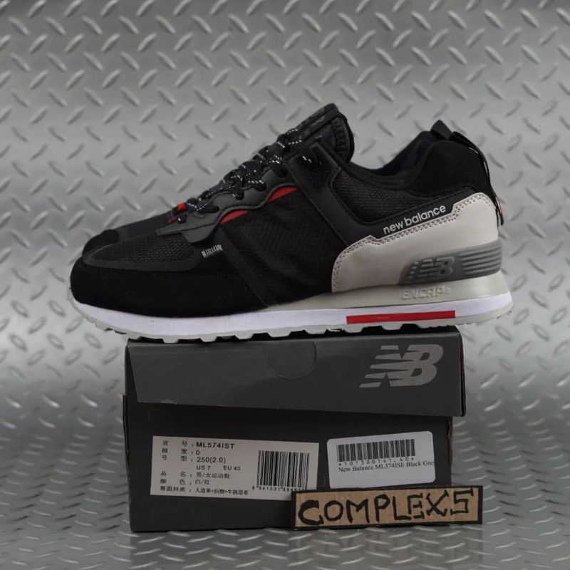 NEW BALANCE ML 574 ISE BLACK GREY