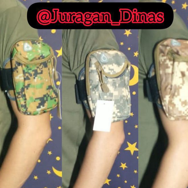 SARUNG HP LORENG ARMY SAAT OLAHRAGA JOGING