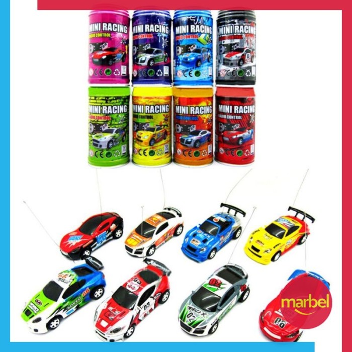 Mainan Mobil Remote Control RC Car Mini 9903 Kemasan Kaleng