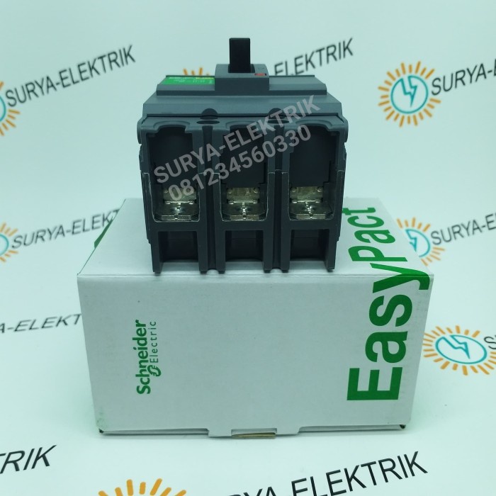 Mccb Mcb Schneider Ezc 100F F 80A 80A 80 Ampere Mccb Mcb Schneider Ezc Terlaris