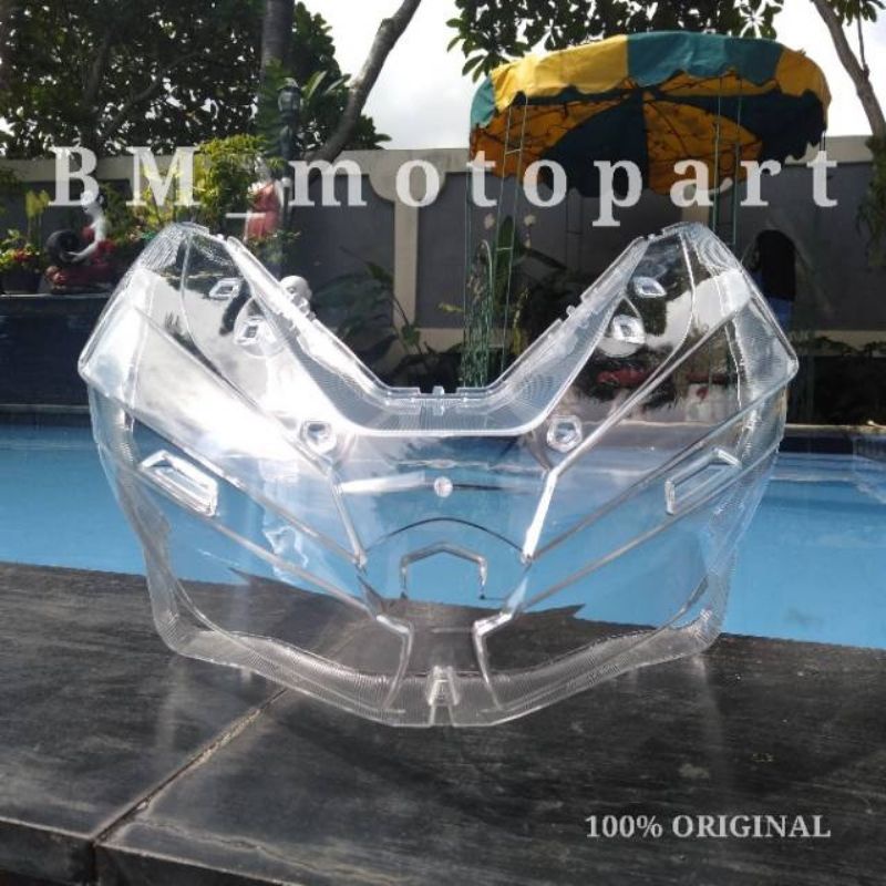 Mika Kaca Lampu Depan Vario 125 150 Led New 2018-2021 ORIGINAL Stanley