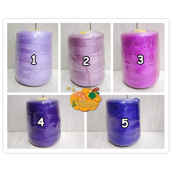 Benang Rajut Nylon / PP Yarn 260gr - Purple