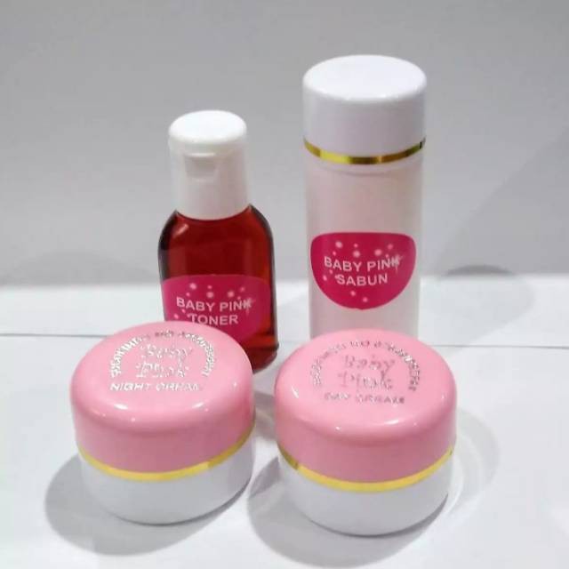 ORIGINAL Cream Wajah Babypink / Pemuih Wajah /BABY PINK EMBOSE ORIGINAL