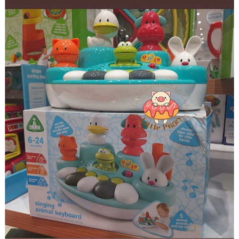 ELC singing animal keyboard