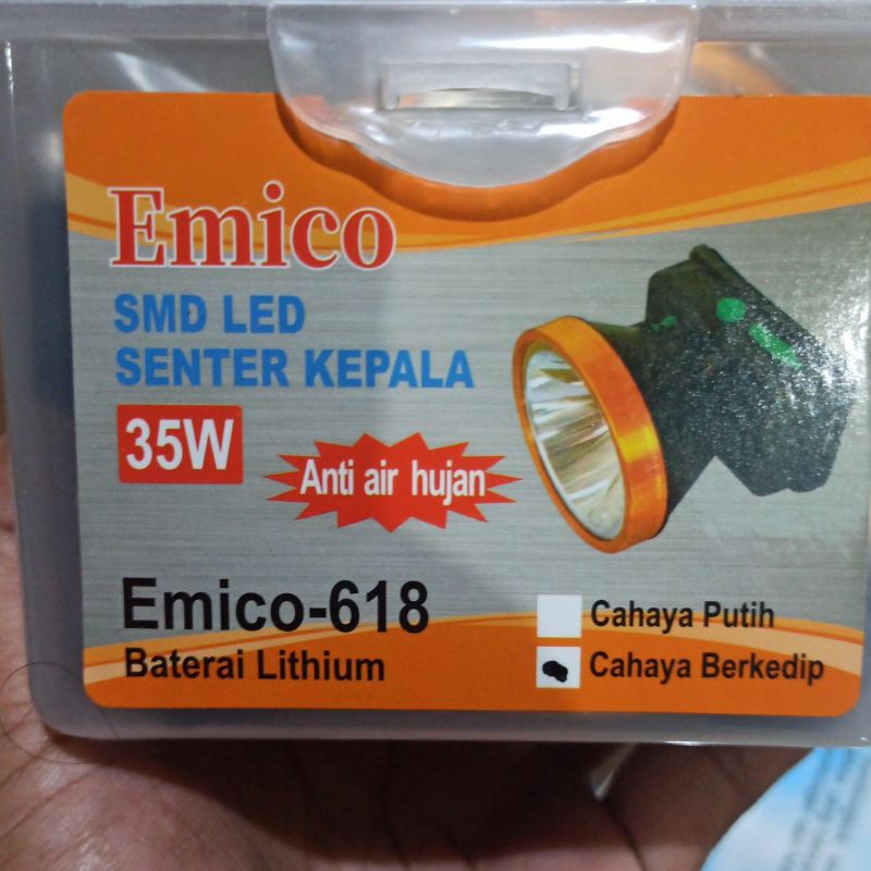 Senter kepala emico 35watt