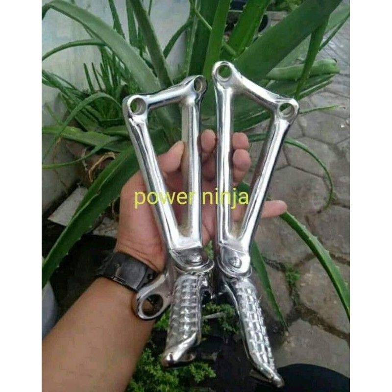 postep belakang ninja power bostep belakang ninja polish hitam