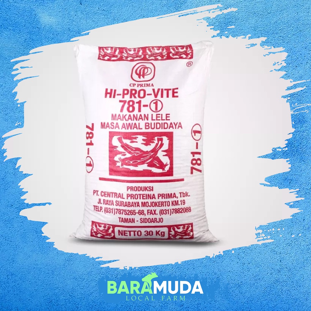 Pakan Ikan Lele Hi Pro Vite 781