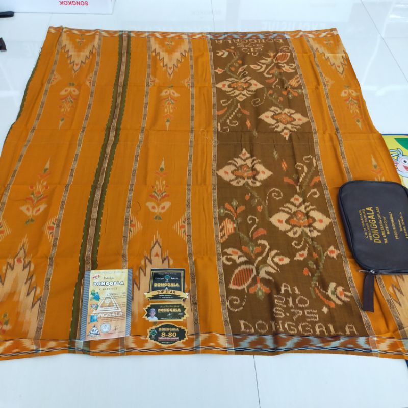 Sarung Donggala S_70, S.75, S.90 benang 210 jahit tengah