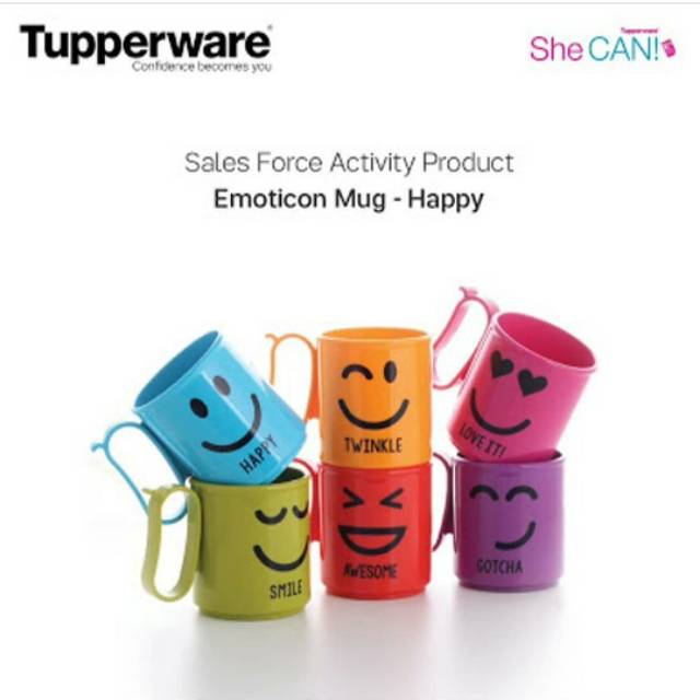 Emoticon Mug (satuan)