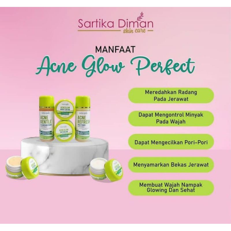 SKINCARE BY SARTIKA DIMAN PAKET GLOW UP PERFECT&ACNE
