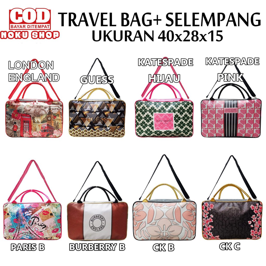 Travel Bag Koper Besar Karakter Dewasa