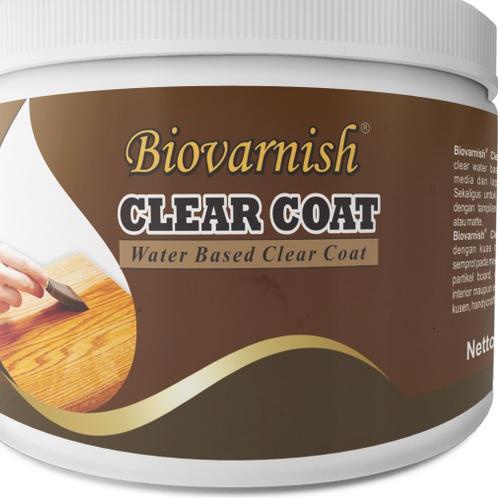 Update - Coating Cat Pernis Kayu Kecil Water Based - Biovarnish Clear Coat 400gr