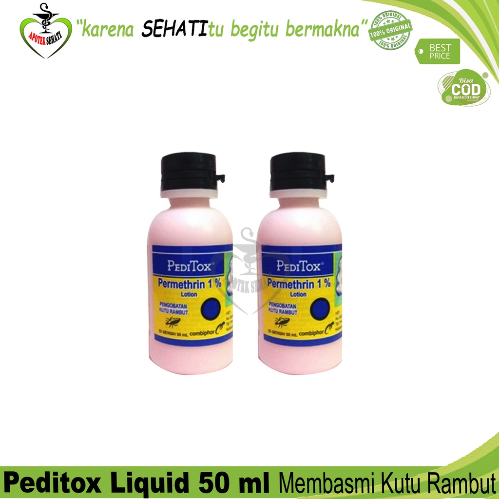 Peditox Obat Pembasmi Kutu Rambut