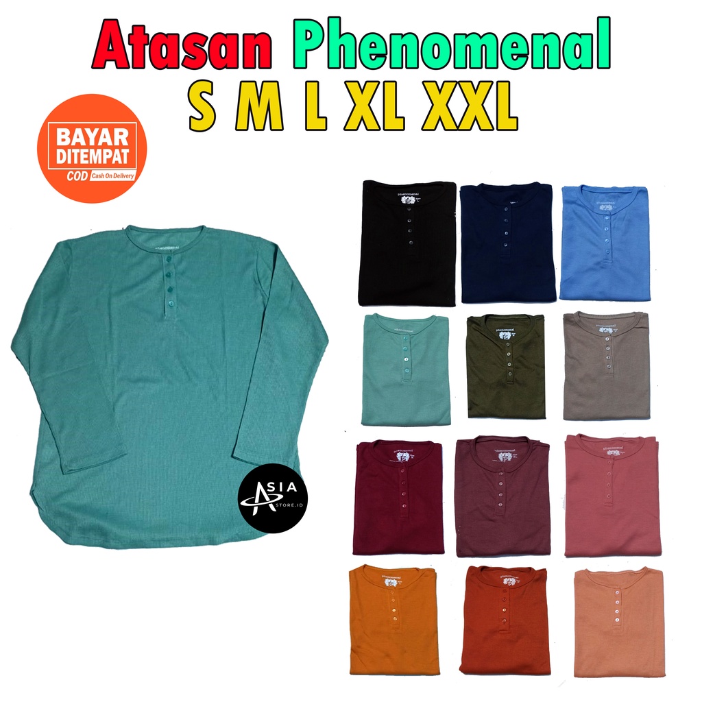 PHENOMENAL ORIGINAL Kaos Phenomenal Wanita Kaos Phenomenal Lengan Panjang Phenomenal Matahari